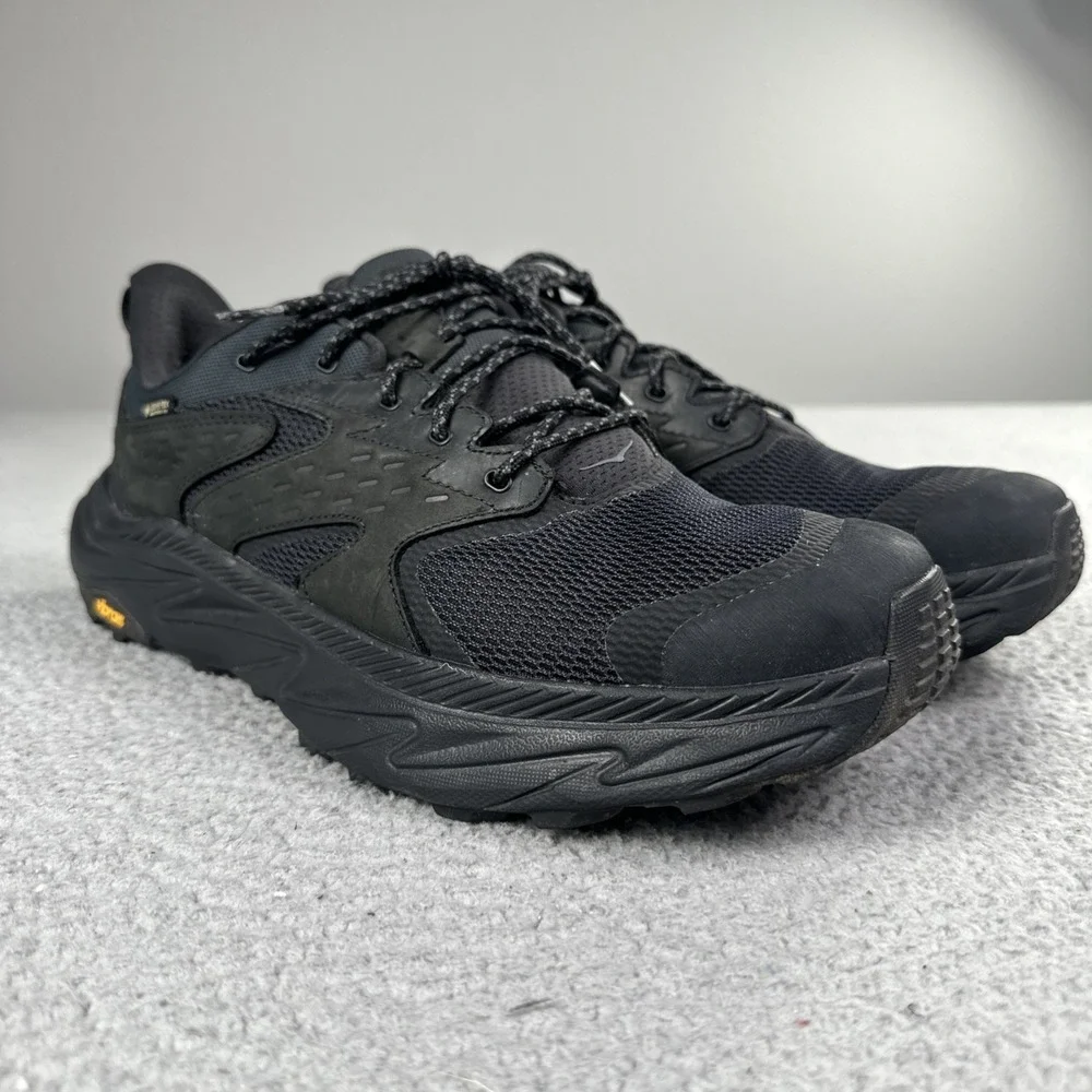 Hoka One One Anacapa 2 Low GTX Gore Tex Hiking Shoes Men 13D Black 1141632FBBLC
